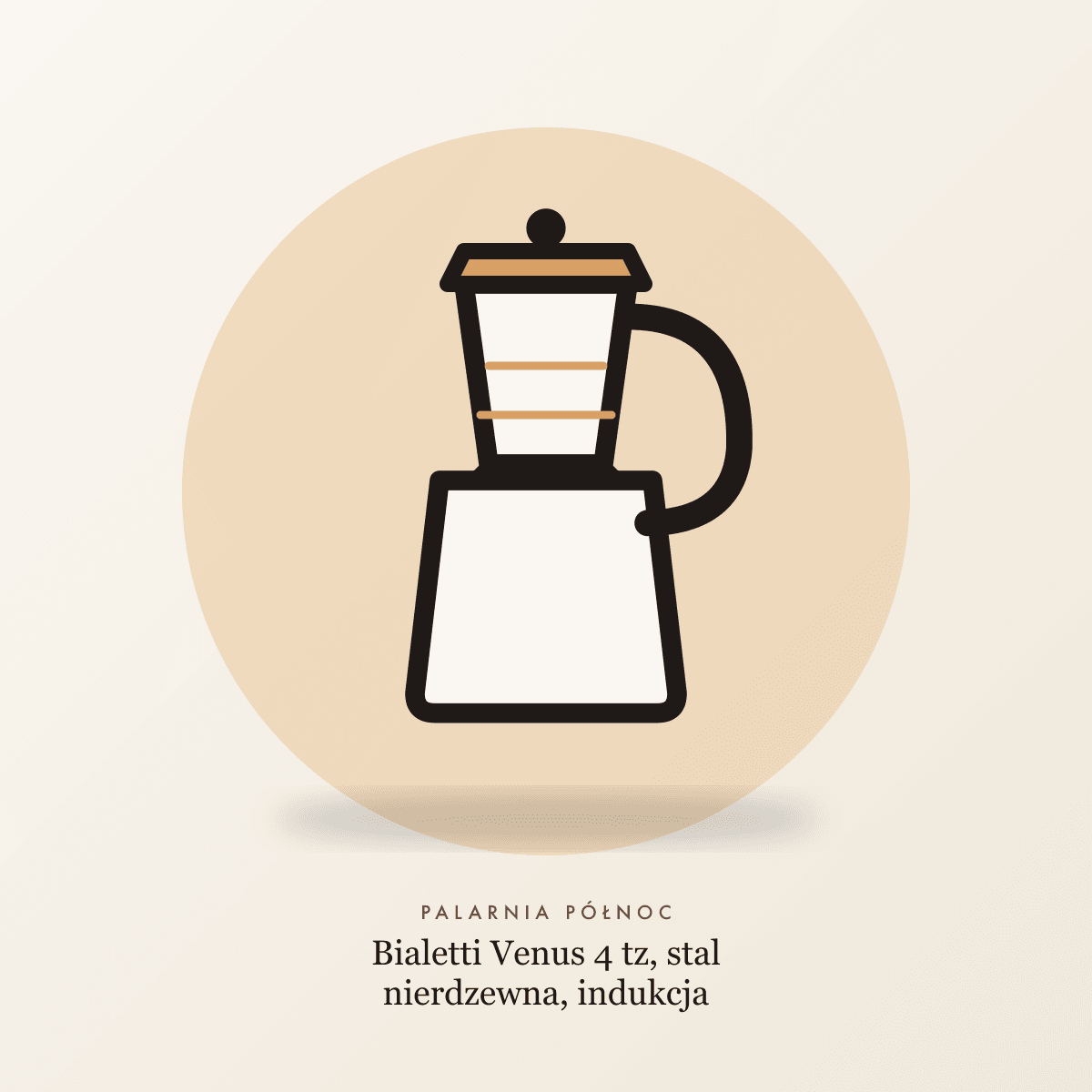 Bialetti Venus 4 tz, stal nierdzewna, indukcja