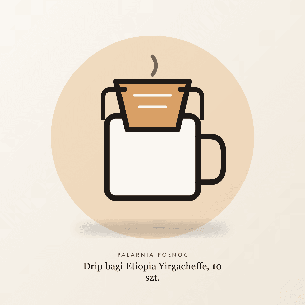 Drip bagi Etiopia Yirgacheffe, 10 szt.