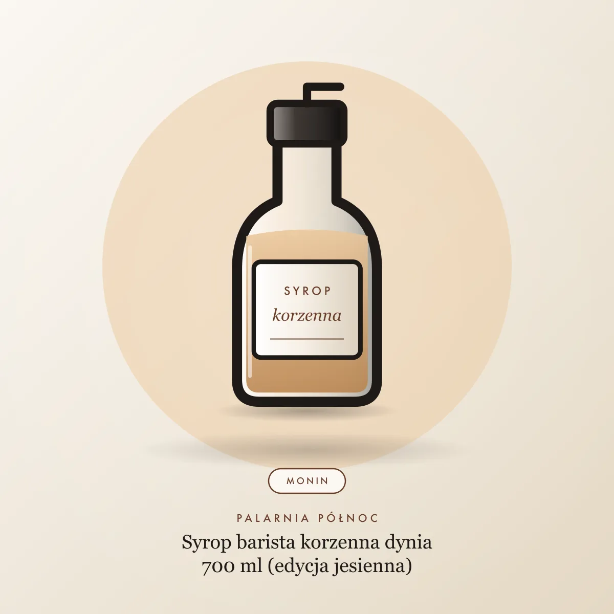 Syrop barista korzenna dynia 700 ml (edycja jesienna)