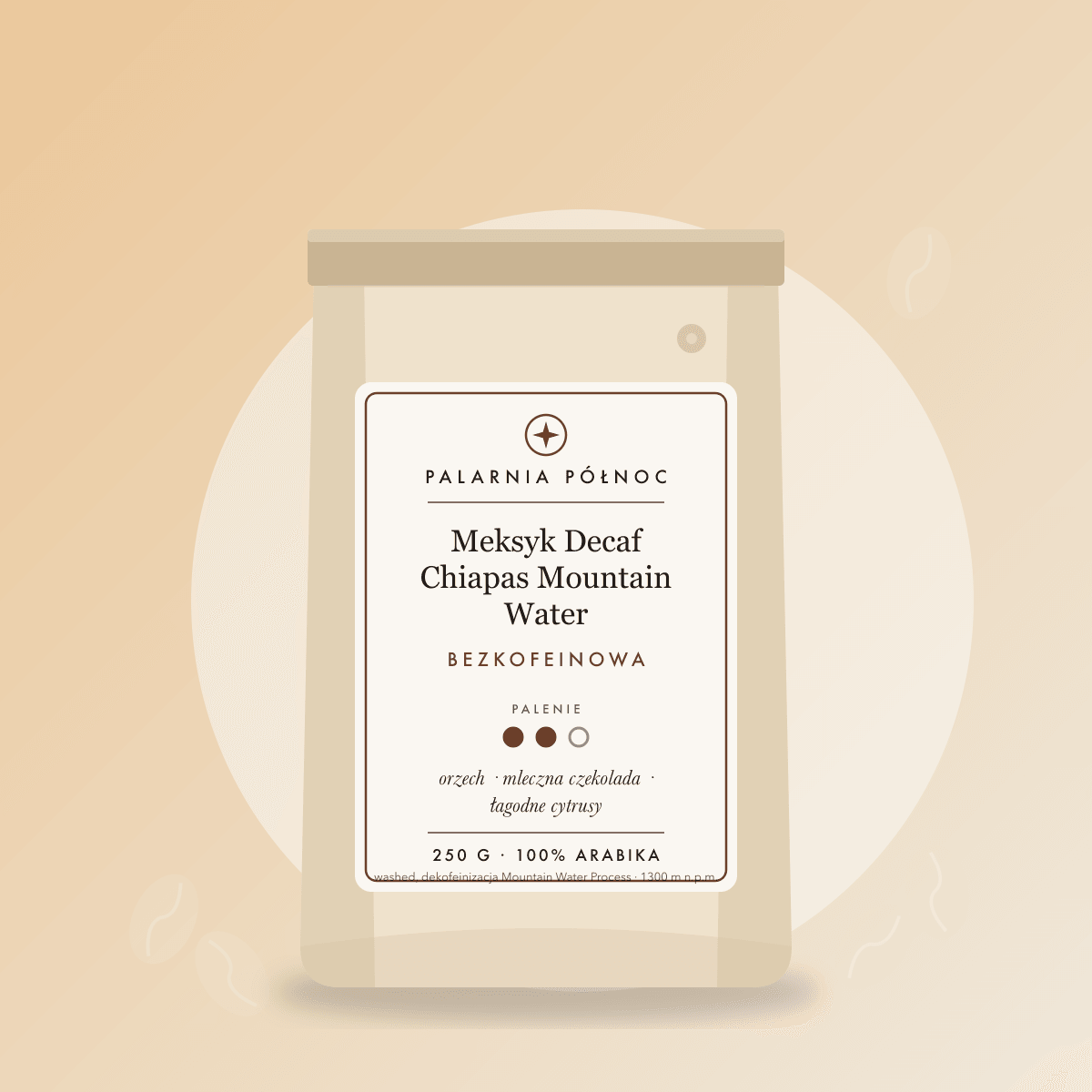 Meksyk Decaf Chiapas Mountain Water