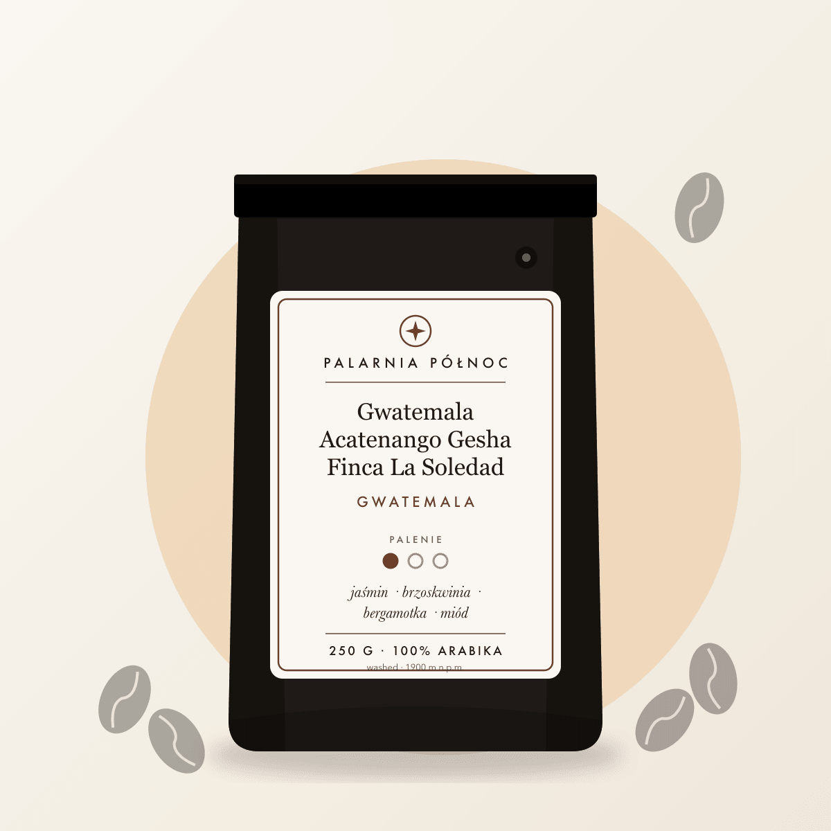 Gwatemala Acatenango Gesha Finca La Soledad