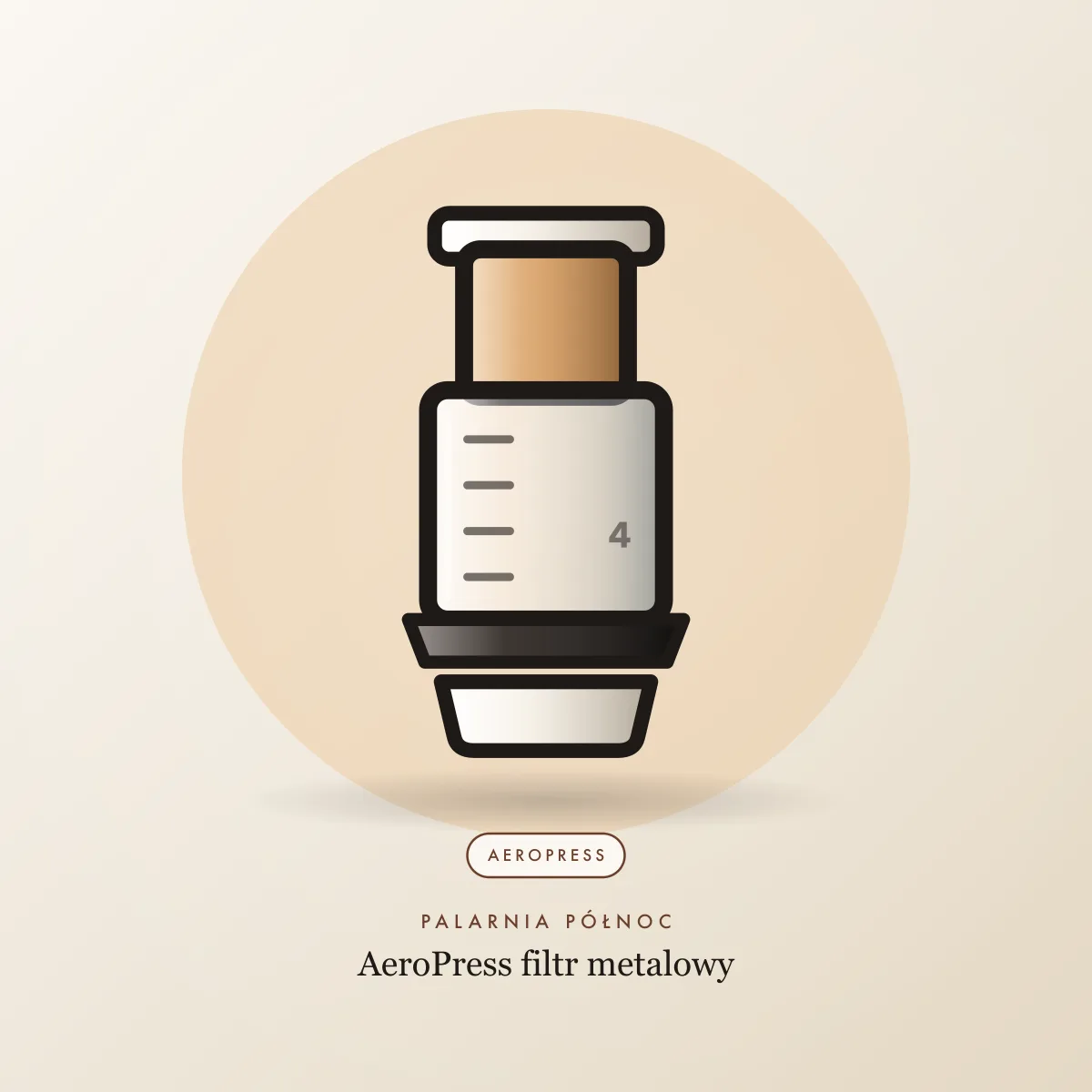 AeroPress filtr metalowy