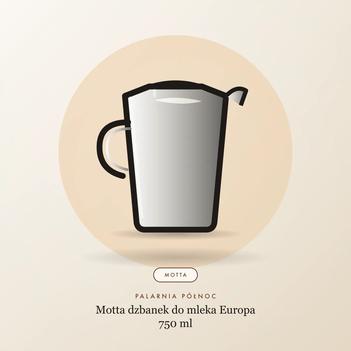 Motta dzbanek do mleka Europa 750 ml