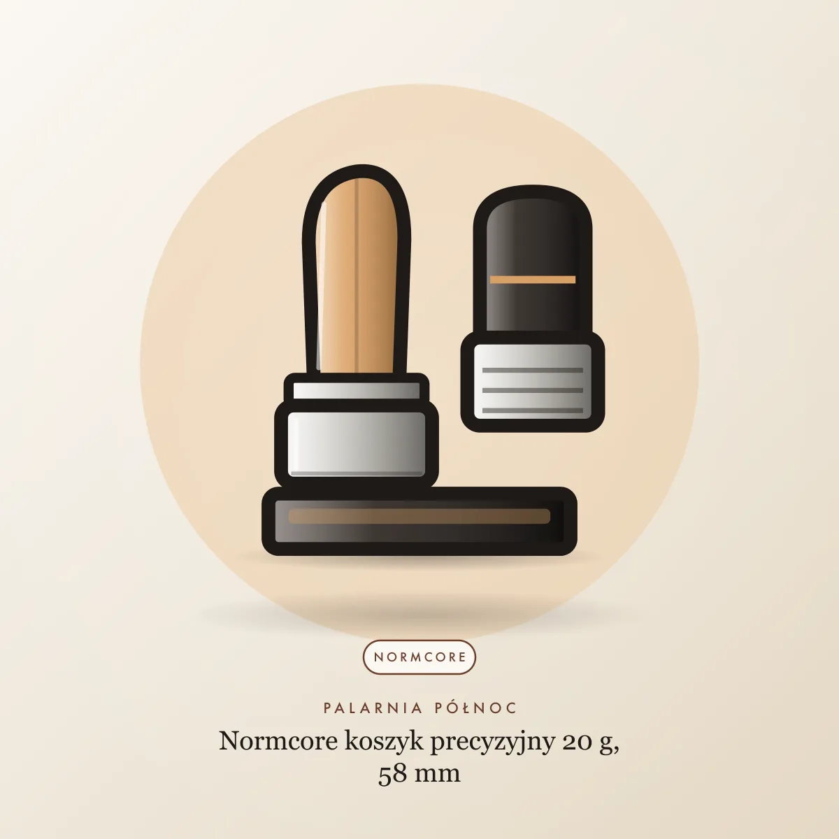 Normcore koszyk precyzyjny 20 g, 58 mm