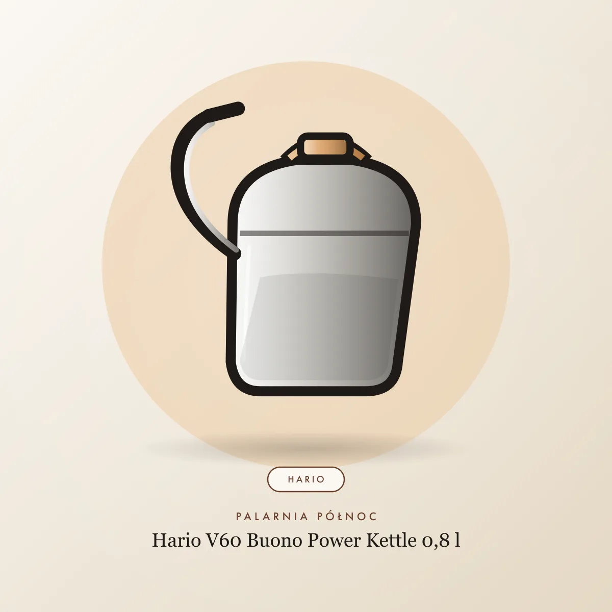 Hario V60 Buono Power Kettle 0,8 l