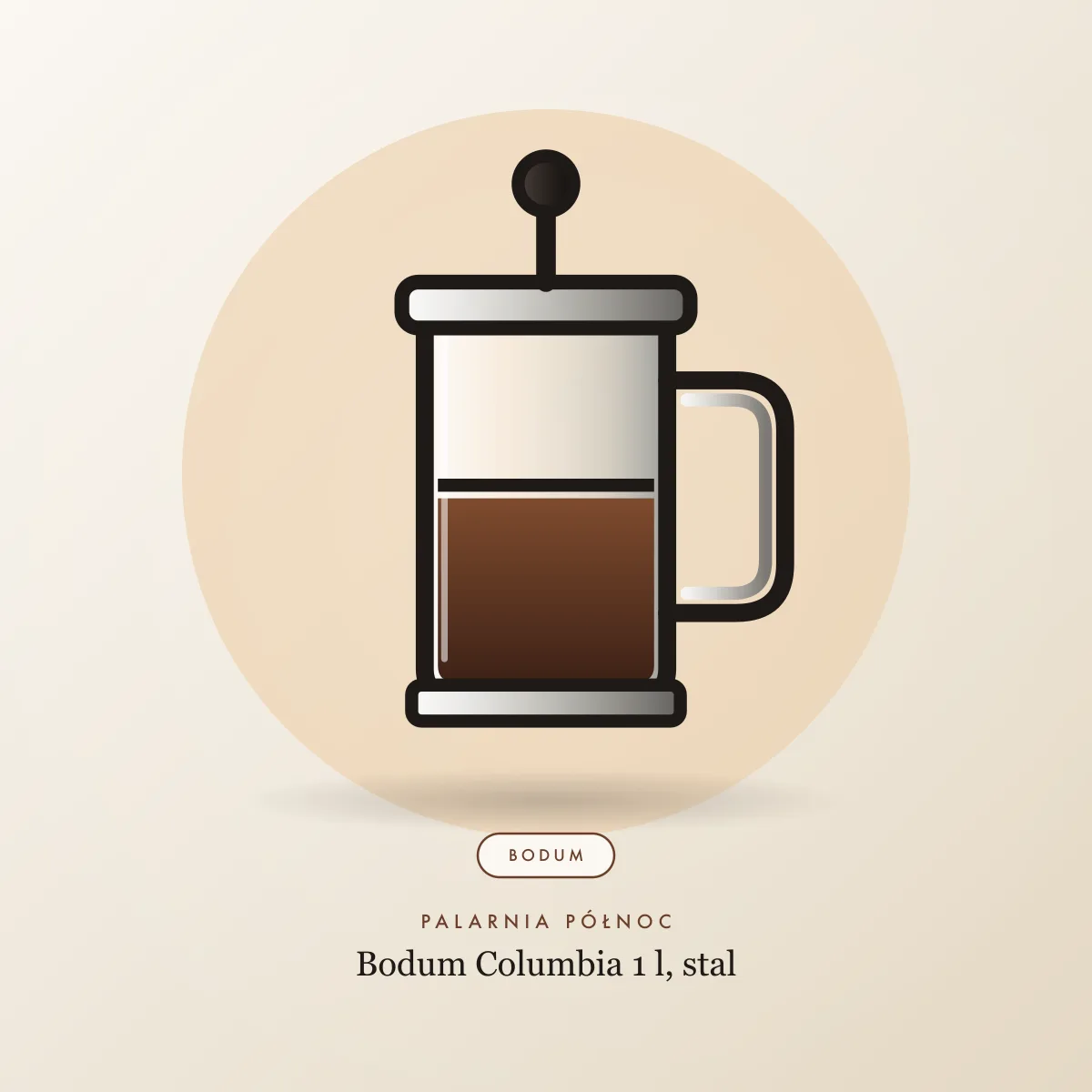 Bodum Columbia 1 l, stal