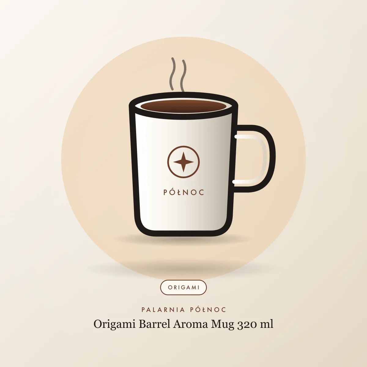 Origami Barrel Aroma Mug 320 ml