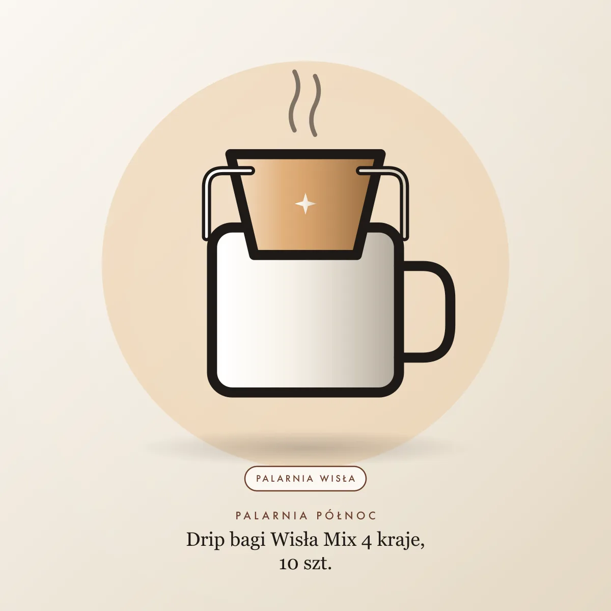 Drip bagi Wisła Mix 4 kraje, 10 szt.