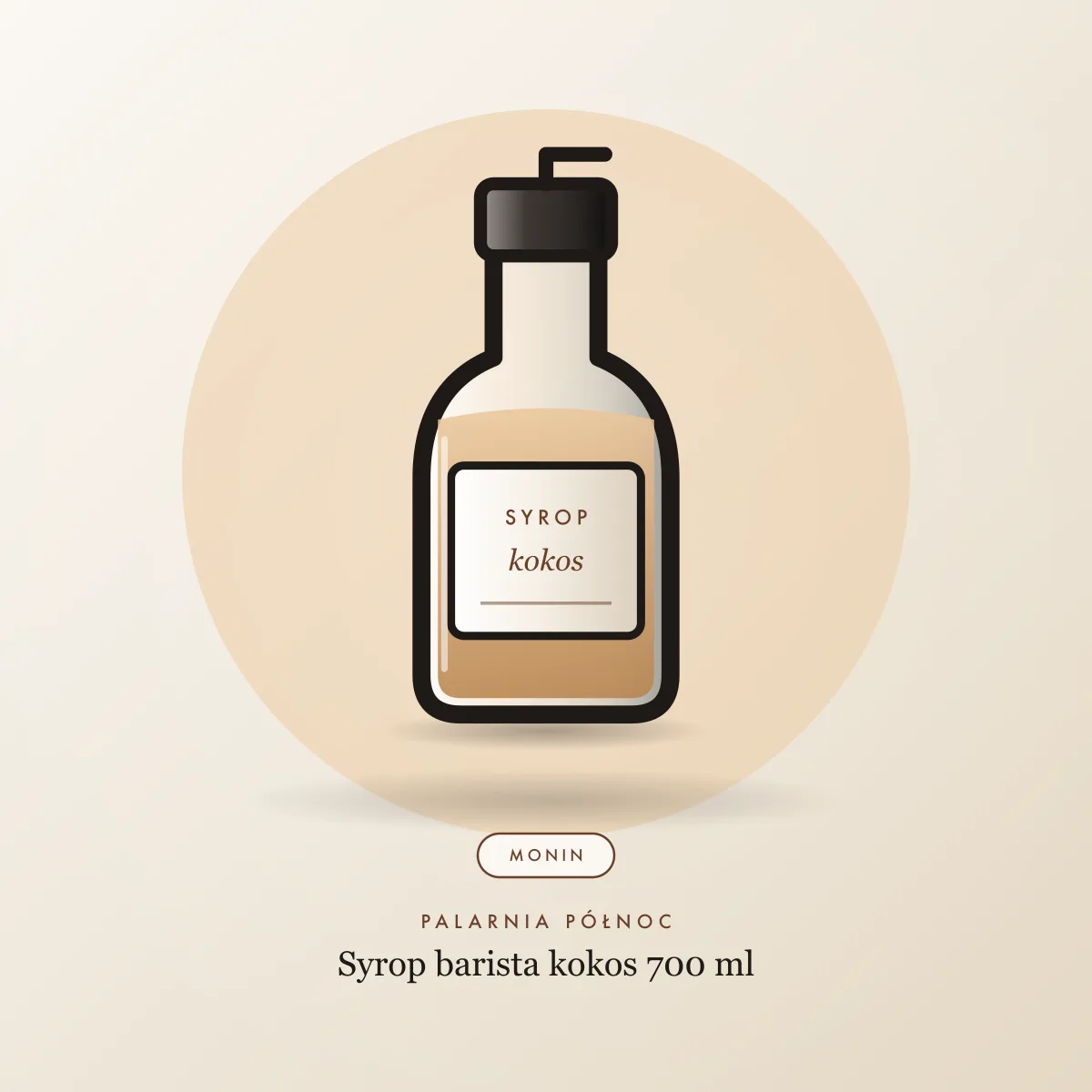Syrop barista kokos 700 ml