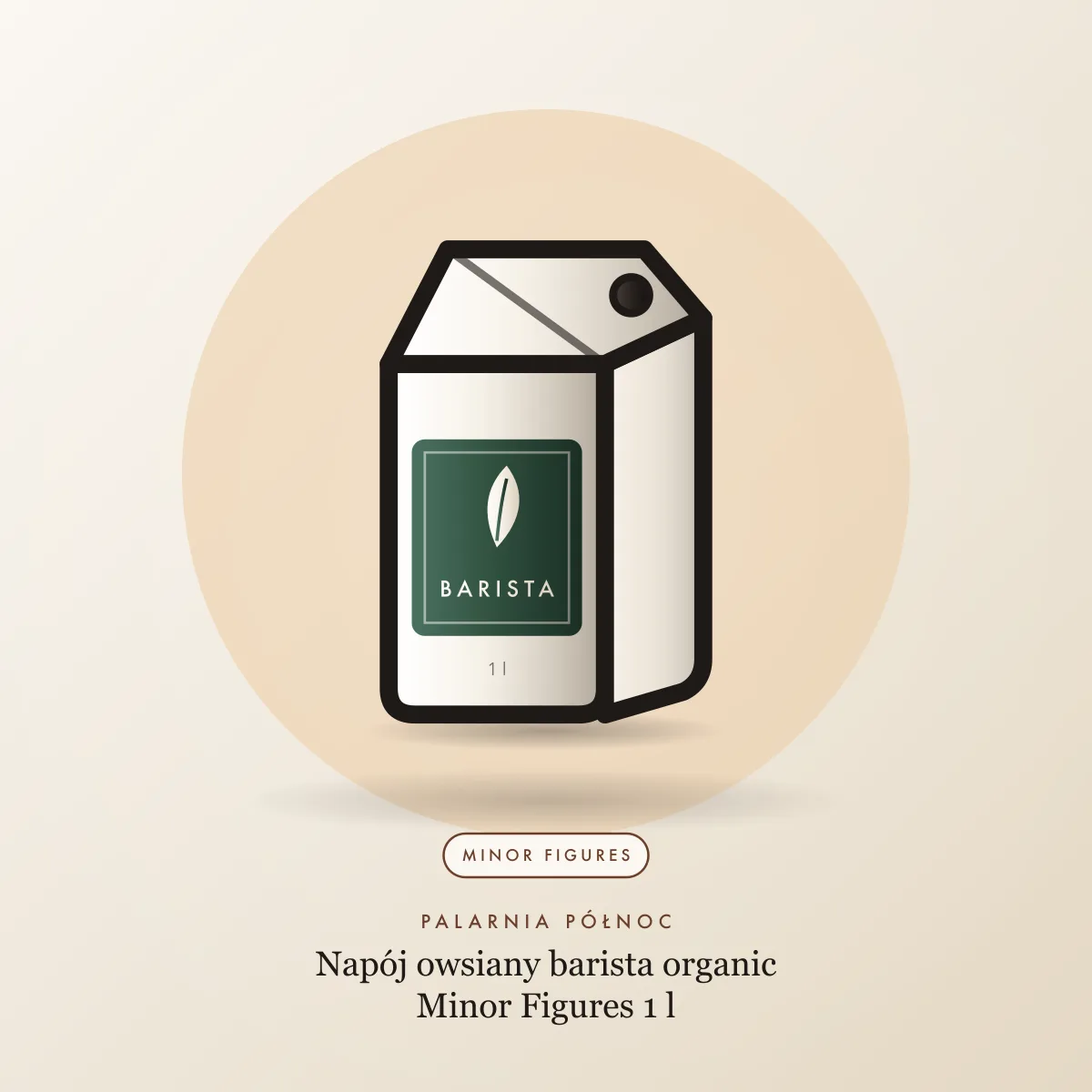 Napój owsiany barista organic Minor Figures 1 l