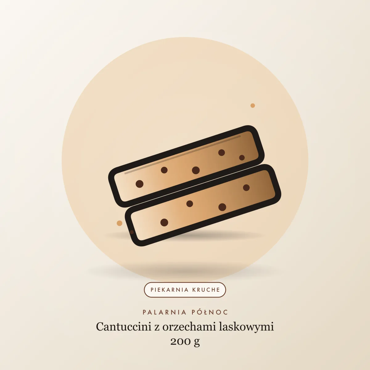 Cantuccini z orzechami laskowymi 200 g