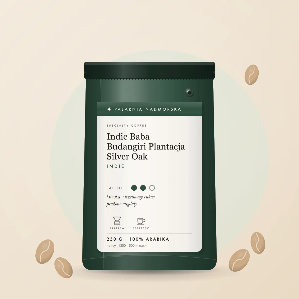 Indie Baba Budangiri Plantacja Silver Oak