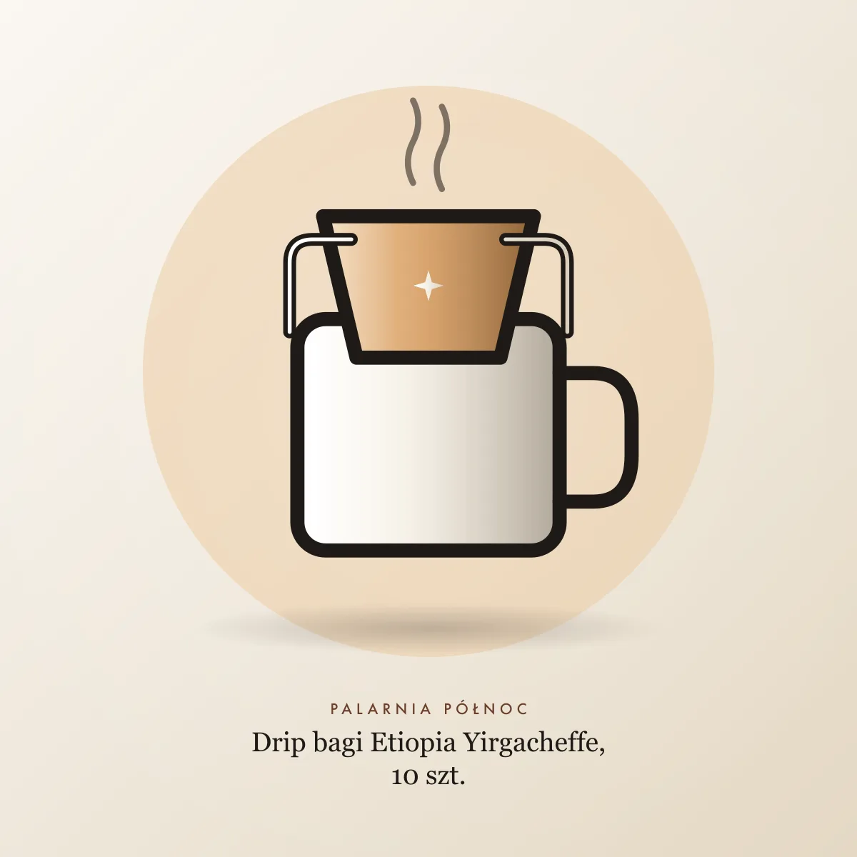 Drip bagi Etiopia Yirgacheffe, 10 szt.