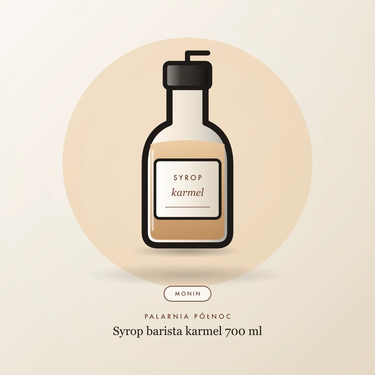 Syrop barista karmel 700 ml